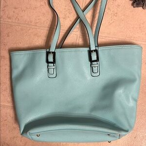 Light Blue Tote Bag